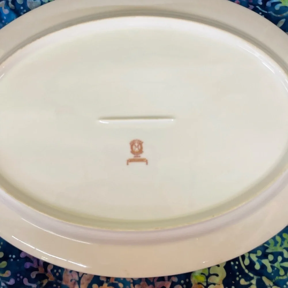 Vintage Noritake Gold trim serving platter